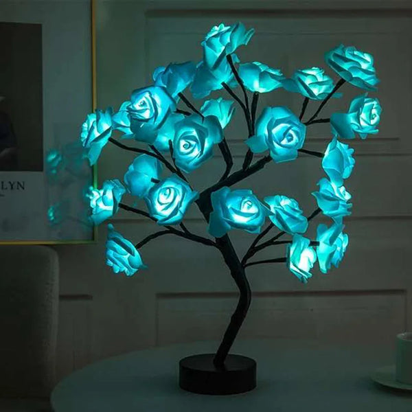 Enchanting Rose Flower Lamp